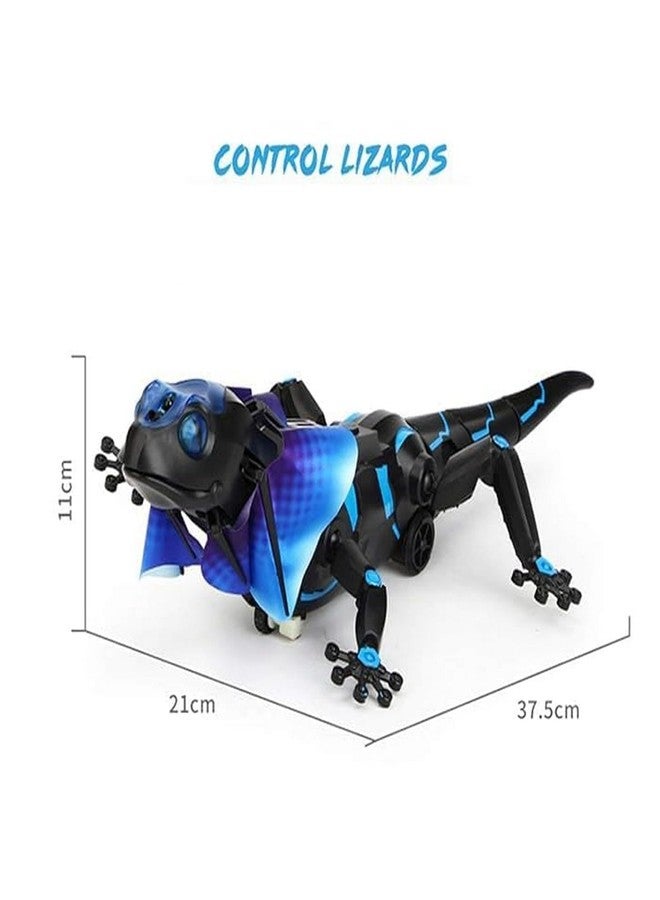 Zenkova Remote Control Lizardbot 4 Modes RC Lizard Kids Toy Fake Lizard Fun Prank Toys for Kids and Adults Look House Practical Jokes and Trick Toys (Multi Color) - Image 2